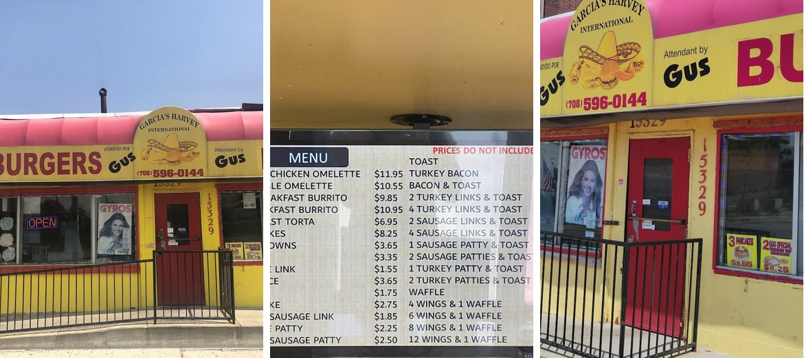 International Carry Out Menu