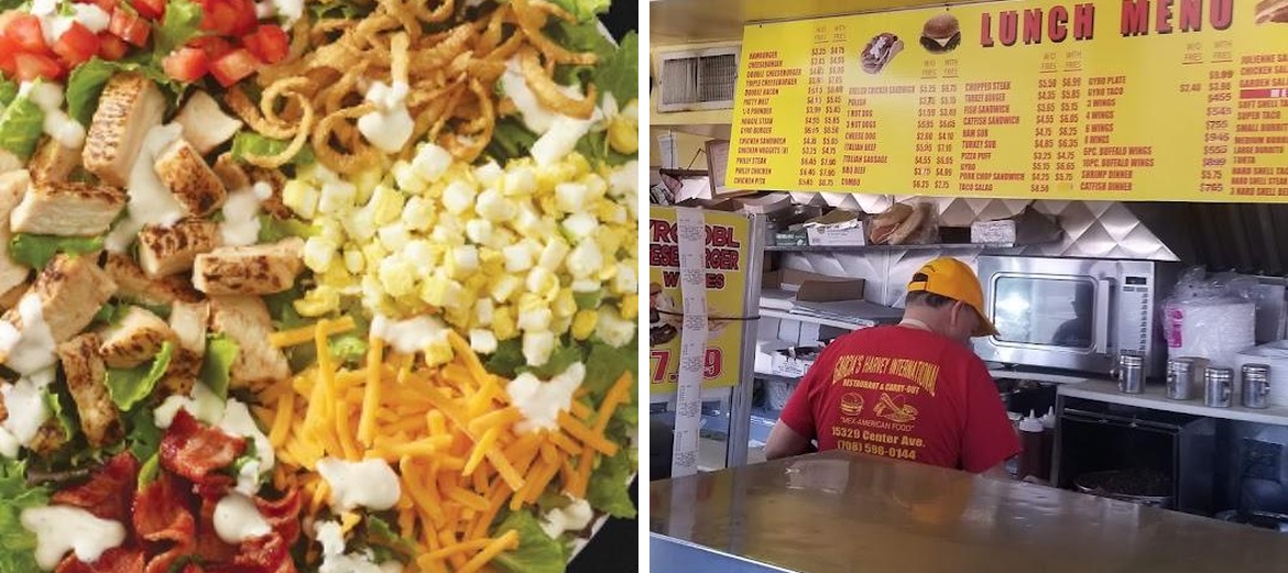 International Carry Out Menu