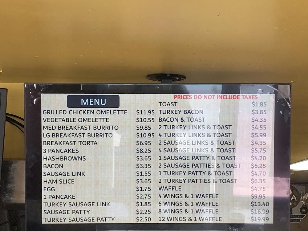 International Carry Out Menu image 1